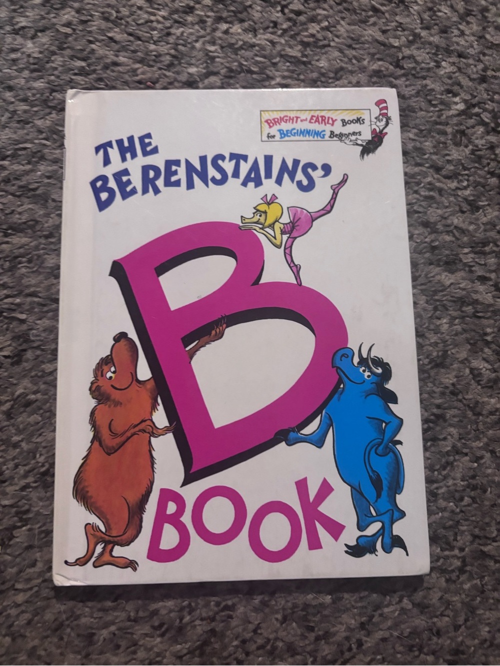 The Berenstains' B Book - Pink & White Cover